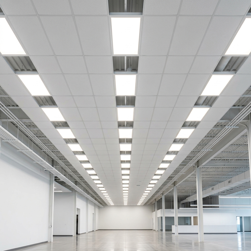 Oswietlenie LED przemyslowe panelowe